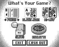 Tiger Casino screenshot 4 for Game.Com